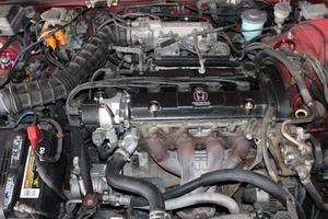 92 93 94 95 HONDA PRELUDE H23A1 2.3L ENGINE 5 SPEED M2S4 MANUAL TRANSMISSION - Picture 1 of 8