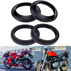 Front Fork Oil Seals and Dust Seals For Yamaha XVS650 Drag Star 1997 - 2006 - Picture 1 of 8