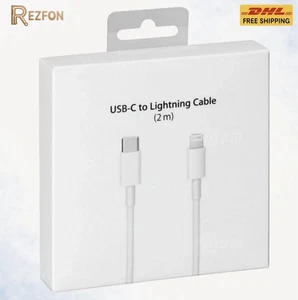 Ladekabel Für iPhone USB‑C auf Lightning Kabel - Weiß, 2m - Bild 1 von 6