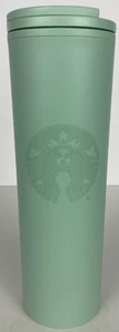 Starbucks 2020 Matte Mint Tumbler Cup 16oz Earth Day 100% Recycled Plastic - Bild 1 von 5