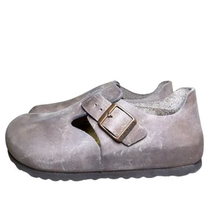 Birkenstock London Leder Größe 38 schmale Passform Neu mit Karton Purple Haze - Bild 1 von 10
