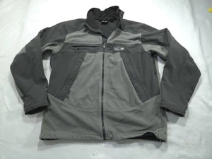 Mountain Hardwear Jacket Mens Large Gray Coat Full Zip Airshield Elite - Picture 1 of 10