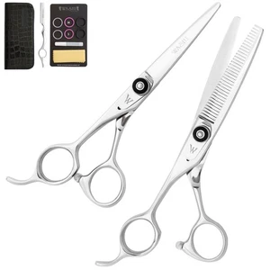New Washi Scissor Professional Eco Advance Student Lefty Set In Set 5.5, 6.0 - Picture 1 of 1