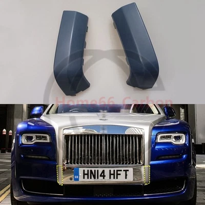 ✨Cubierta de moldura de rejilla del radiador para parachoques delantero derecho+derecho para Rolls-Royce Ghost II 2015-20 Foto 1 de 4