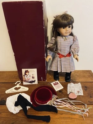 Pleasant Company American Girl WHITE BODY SAMANTHA  Doll Meet & Accessories Box - Image 1 of 4