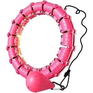 Weighted Smart Hula Ring Hoop - Auto-Spinning, Adjustable, 24 Knots - Picture 1 of 5