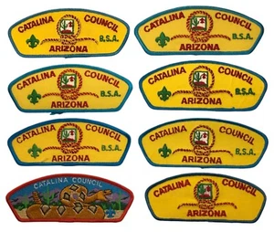 Catalina Council AZ Lot of 8 Mint CSP Patches (SA166) - Bild 1 von 2