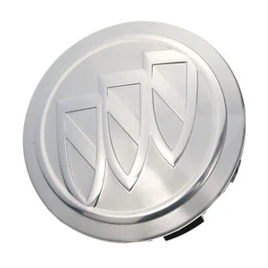 OEM Wheel Hub Center Cap Chrome w/Tri Shield Logo 13-17 Buick Enclave 20997901 - Picture 1 of 3