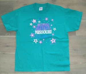 Camicia vintage anni 90 Branson Missouri Where The Stars Come USA taglia L viaggio vacanza - Foto 1 di 5