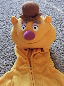 COSTUME VINTAGE FOZZIE BEAR JIM HENSON MUPPET RUBIE'S CO BAMBINO HALLOWEEN COSPLAY - Foto 1 di 10