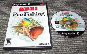 Rapala Pro Bass Fishing With Case for Playstation 2 PS2 Fast Shipping - Picture 1 of 2