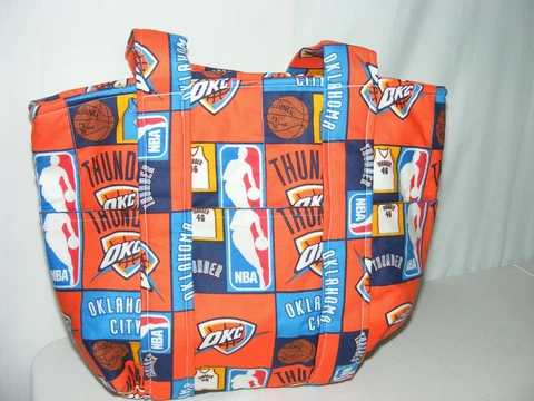 Oklahoma City Thunder NBA tote bag OKC new Cover