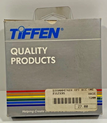 Tiffen 72 MM UV Haze 1 Filter In Original Box - Image 1 of 4