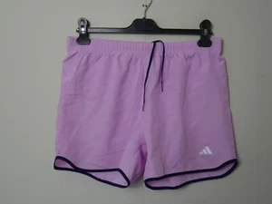 ADIDAS Womens Sport Shorts Pink Size Medium M Polyester Pockets (F412) - Picture 1 of 7