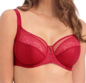 Fantasie 100601 AnnMarie Side Support Bra Full Cup Underwired Bra Red Size 36I - Picture 1 of 6