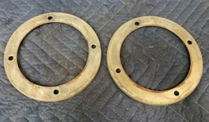 1984 Honda Fourtrax 200 TRX200 84 Atc 200es Rear Wheel Rim Support Rings 82 83 - Picture 1 of 14