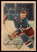 1953-54 Parkhurst Paul Ronty New York Rangers #63 .