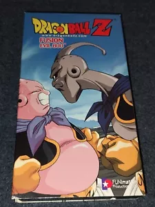 Dragon Ball Z "Evil Buu" VHS Fusion Saga Funimation Anime Action - Picture 1 of 6