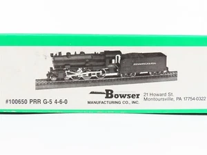 HO Scale Bowser Undecorated 100950 PRR Pennsylvania G-5 4-6-0 Steam Loco Kit - Picture 1 of 11