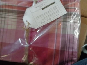 Pottery Barn Teen Prescott plaid twin duvet New - Picture 1 of 2