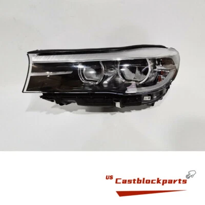 BMW 7 Series G12 G11 16 17 18 19 740i Xenon LED Adaptive Headlight Driver LH OEM - Image 1 of 4