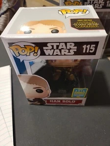 Star Wars Funko Pop #115 Han Solo, 2016 Summer Convention Exclusive - Picture 1 of 7