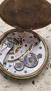 CH F TISSOT & FILS, Locle, pocket watch hands Wind Movement Work for Parts 1920 - Picture 1 of 9