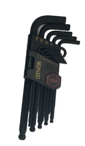 Tools New Lexivon 12 Hex Wrenches Ball Ends Metric From 1.27mm To 10mm With Case - Picture 1 of 7