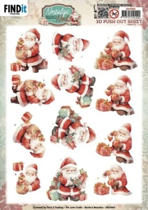 FIND IT TRADING - 3D PUSH OUT - NOSTÁLGICO NOEL - REGALOS DE NAVIDAD - Imagen 1 de 1