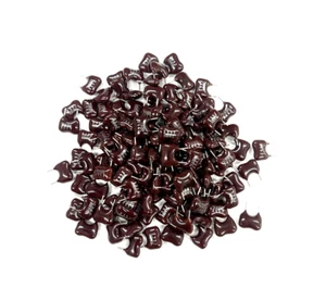 5b 100-pcs Silver Mica Short Pin Capacitor 33pf 100v DM15 5% - Picture 1 of 5