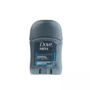 Dove Men+Care Antiperspirant Deodorant Stick Clean 1/4 Moisturizing Cream 0.5 oz - Picture 1 of 2