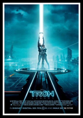 Tron Legacy Movie Poster Print & Unframed Canvas Prints — 第 1/2 张图片