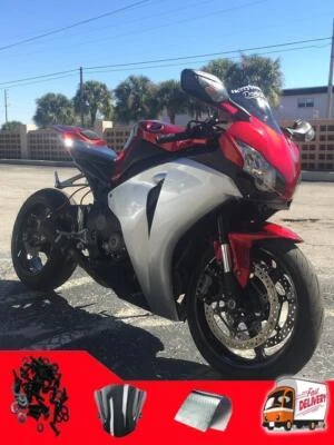 Carenado de inyección para Honda CBR1000RR 2008 2009 2010 2011 carrocería roja plateada Foto 1 de 4