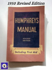 1950 Revised Edition Humphrey's "77" Manual (Including First Aid) - Imagen 1 de 4
