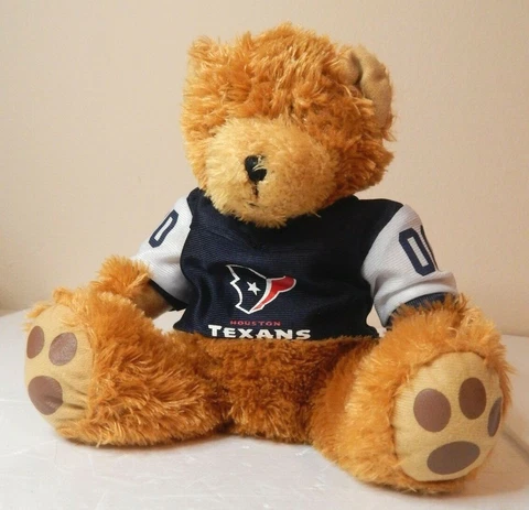 Houston Texans Teddy Bear 2010 NFL Texans Plush Toy Bear Souvenir Cover