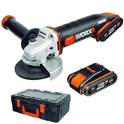 Worx WX800 Smerigliatrice Angolare a Batteria, 40 W, 20 V, Nero (n2a) - Immagine 1 di 1