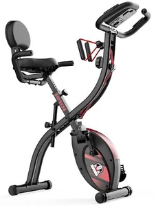 HAPBEAR Folding Exercise Bike Magnetic Foldable Stationary Bike, 3 in 1 Mode ... - Picture 1 of 5