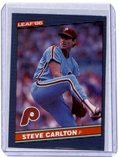1986 Leaf Steve Carlton Philadelphia Phillies #117