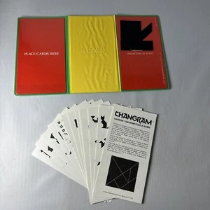 Vtg 1981 Changram - Chinese Tangram Puzzle Game - Selchow & Righter - Picture 1 of 7