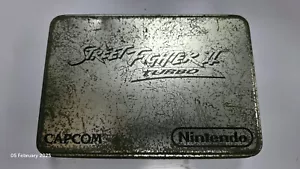 Street Fighter II (2) Turbo Metal Tin - Super Nintendo (Snes) - Boxed - Tested - Picture 1 of 4