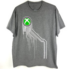 Koszulka Xbox Xbox Circuit Board grafika szara bawełna bez metek dla dorosłych rozmiar XL