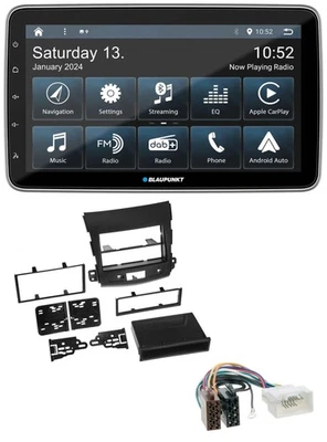 Blaupunkt USB DAB SD MP3 Bluetooth Autoradio für Citroen C-Crosser Mitsubishi Ou - Bild 1 von 4