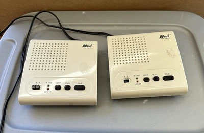 Pair of Novi Command WI-2C Wireless FM 2 Channel A/B Intercom - AS is, READ - Image 1 of 4