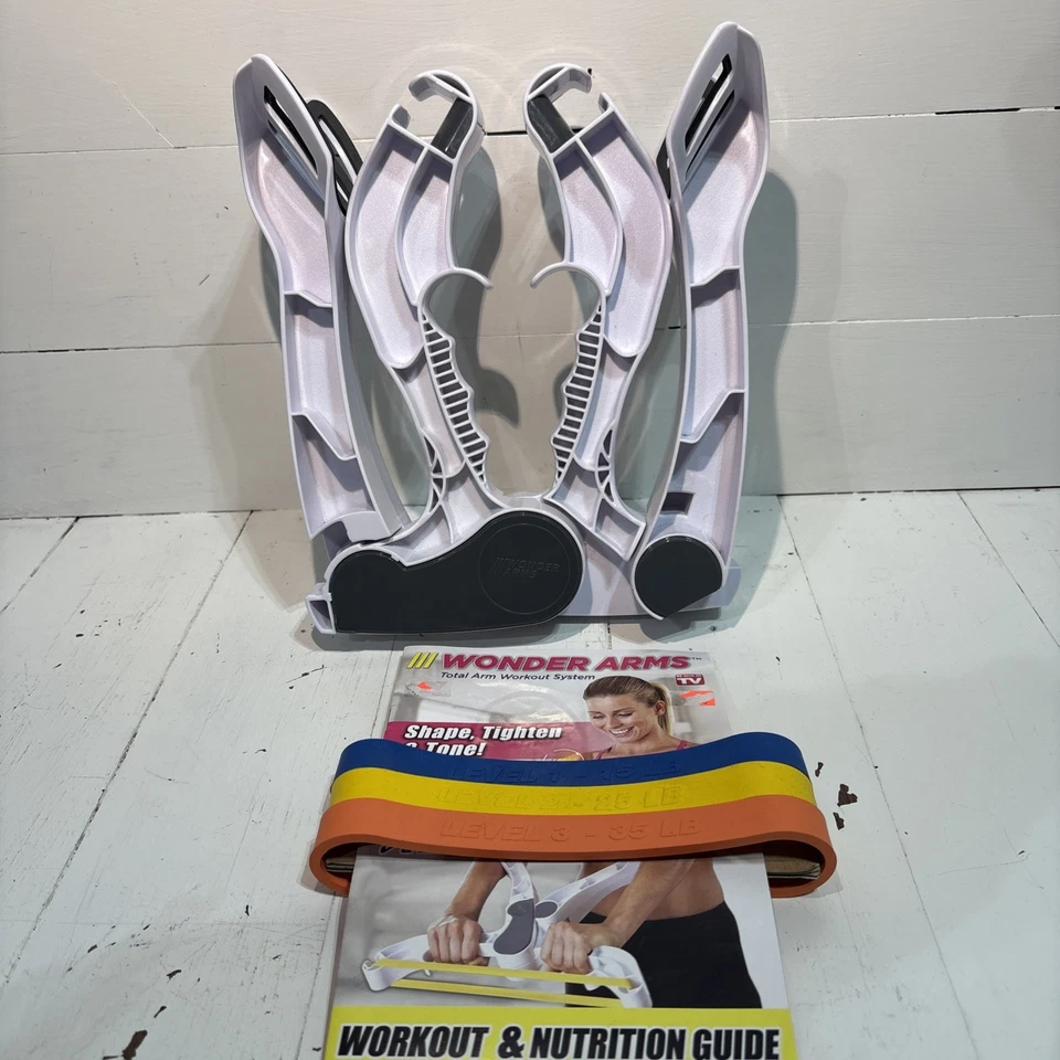 Sistema de entrenamiento total Wonder Arms como se ve en TV ajuste firme herramienta de ejercicio fuerza Foto 1 de 3