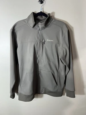 Simms Men's Size Medium Brown Full Zip Rouge Hybrid Lined Fishing Jacket - Image 1 of 4