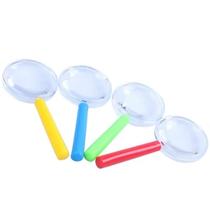 1X(4Pcs plastic  magnifying glass children's toys J8J3)4654 - Picture 1 of 8
