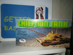 CHIEFTAIN TANK VINTAGE BATTERY OPERATED BBP MODEL No. 3009 - Picture 1 of 11