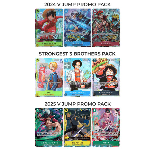 ONE PIECE Card Game Jump Promo Pack 2024 2025 Strongest 3 Brothers