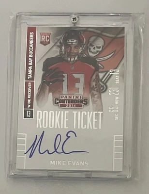 2014 Panini Contenders - Mike Evans - Auto - Image 1 of 2