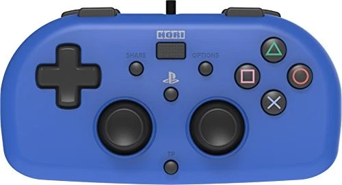 Hori 有线迷你儿童手柄 - Playstation 4 控制器(蓝色) — 第 1/1 张图片